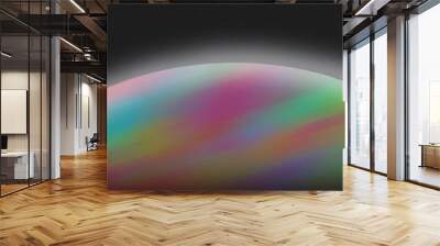 planet background gradient colors fluid liquid with noise effect grain glowing space wallpaper melti Wall mural