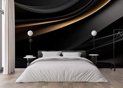 abstract modern luxury black background for modern wallpapers background Wall mural