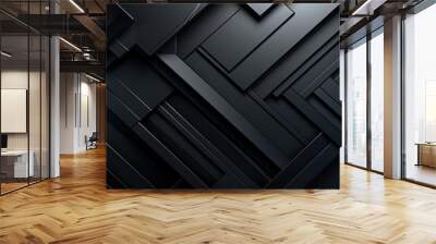 abstract modern luxury black background for modern wallpapers background Wall mural