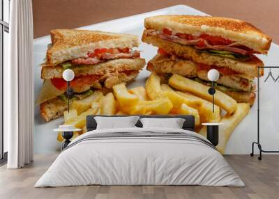 Club sandwich Wall mural