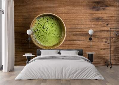 Healthy green tea Wall mural