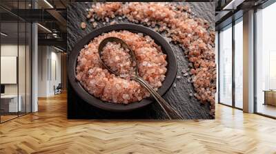 Himalayan pink rock salt Wall mural