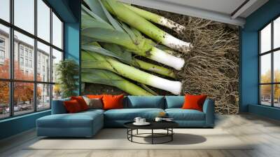 Leeks Wall mural