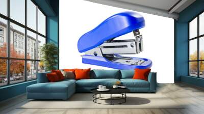 Blue mini stapler Wall mural