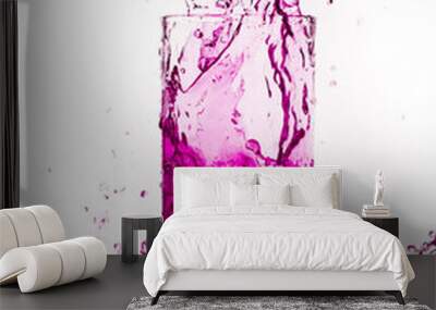 splash drink Wall mural