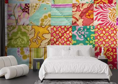 Handmade Patchwork Quilt Wall mural