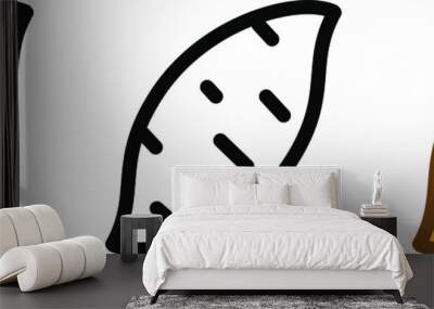 sweet potato icon Wall mural