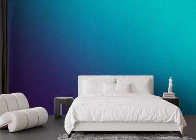 Vibrant color gradient background, blue purple green textured website header design. Wall mural