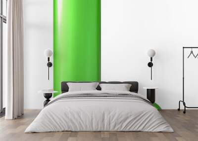 Balloon Green Font L 3d Render Wall mural