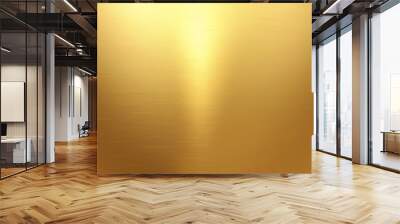 gold metal background Wall mural