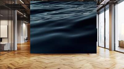 Abstract Dark Water Surface Wall mural