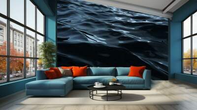 Abstract Dark Water Surface Wall mural