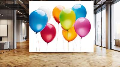 balloon with transparent backround Wall mural