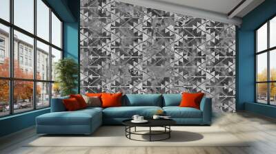 Geometric texture pattern with watercolor effect
 Wall mural