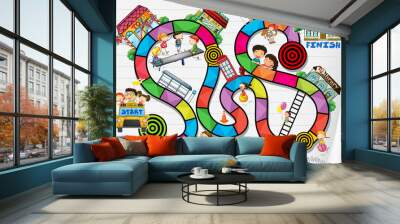 A boardgame Wall mural