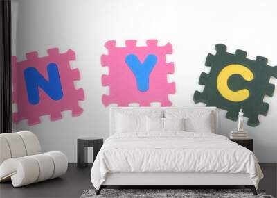 blocks Wall mural