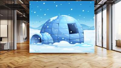 igloo Wall mural