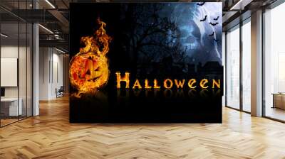 halloween Wall mural