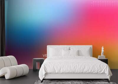 Abstract gradient background with grainy texture Wall mural