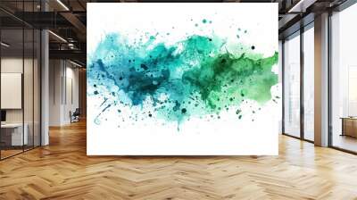 Celebrate the vibrant water color  festival with spring and is celebrated with a splash of colors, music, dance Colorful pastel drawing paper texture, for greeting poster design art wallpaper Wall mural