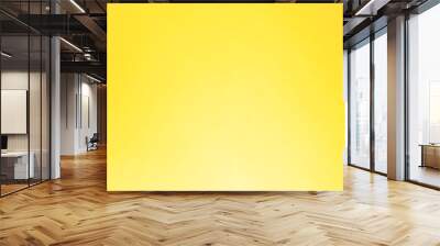 Vector abstract soft light nature yellow white gradation yellow and light gold color gradient background. Wall mural