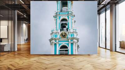 five-tiered lavra bell tower, built in the years 1741-1770 in tr Wall mural