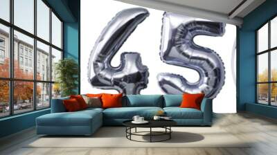 Balloons Numbers Wall mural