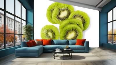 sliced Kiwi fruit Wall mural