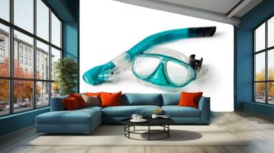 snorkel and mask Wall mural