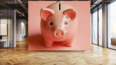 A piggybank for saving Wall mural