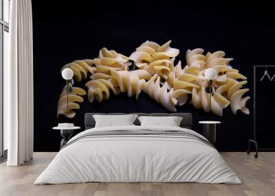 fusilli traditional Italian pasta Wall mural