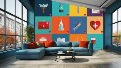 Medical design Wall mural