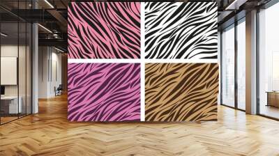 pattern of animal print Wall mural