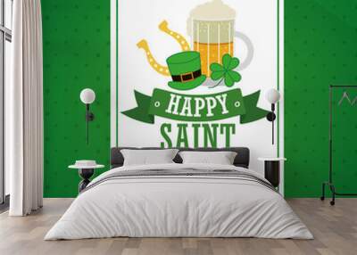 saint patricks day design  Wall mural