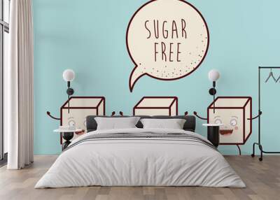 sugar free product  Wall mural