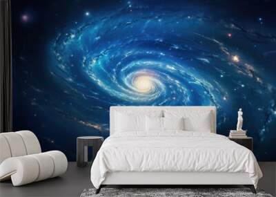 Universe filled with stars, nebula and galaxy

 Wall mural