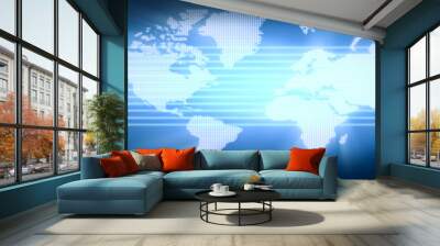 Business banner. Wall mural