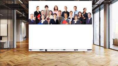 Business people team. Wall mural