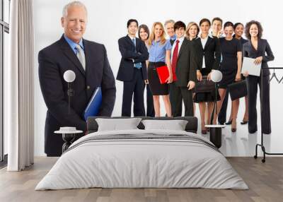 Business people team Wall mural