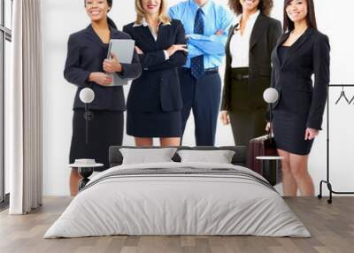 Business team. Wall mural