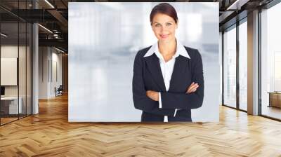 Business woman Wall mural