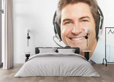 customer service operator. Wall mural