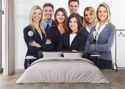 group of business people. Wall mural