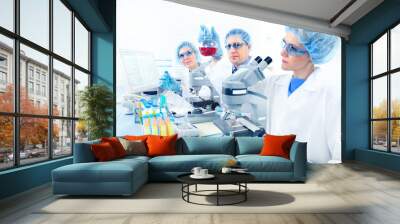 laboratory Wall mural