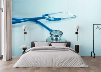 Medical stethoscope. Wall mural