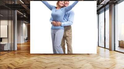 Senior couple in love. Wall mural