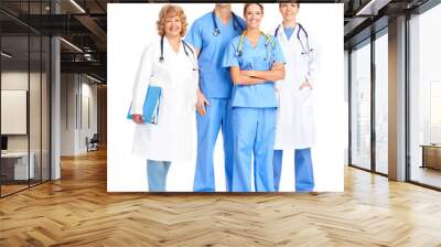 Smiling medical nurse Wall mural