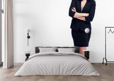 young business woman. Wall mural