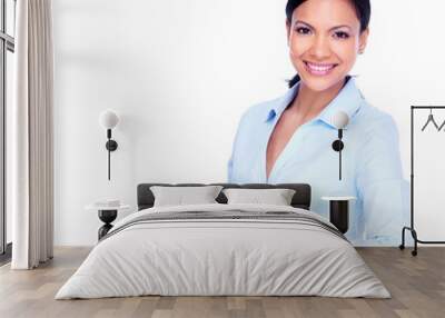 young business woman. Wall mural