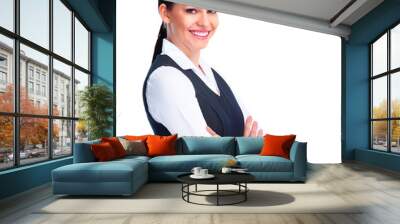 young business woman. Wall mural